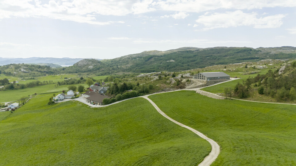 Magnars gård Fjeldheim
er en imponerende
skue både nært og
fra avstand.