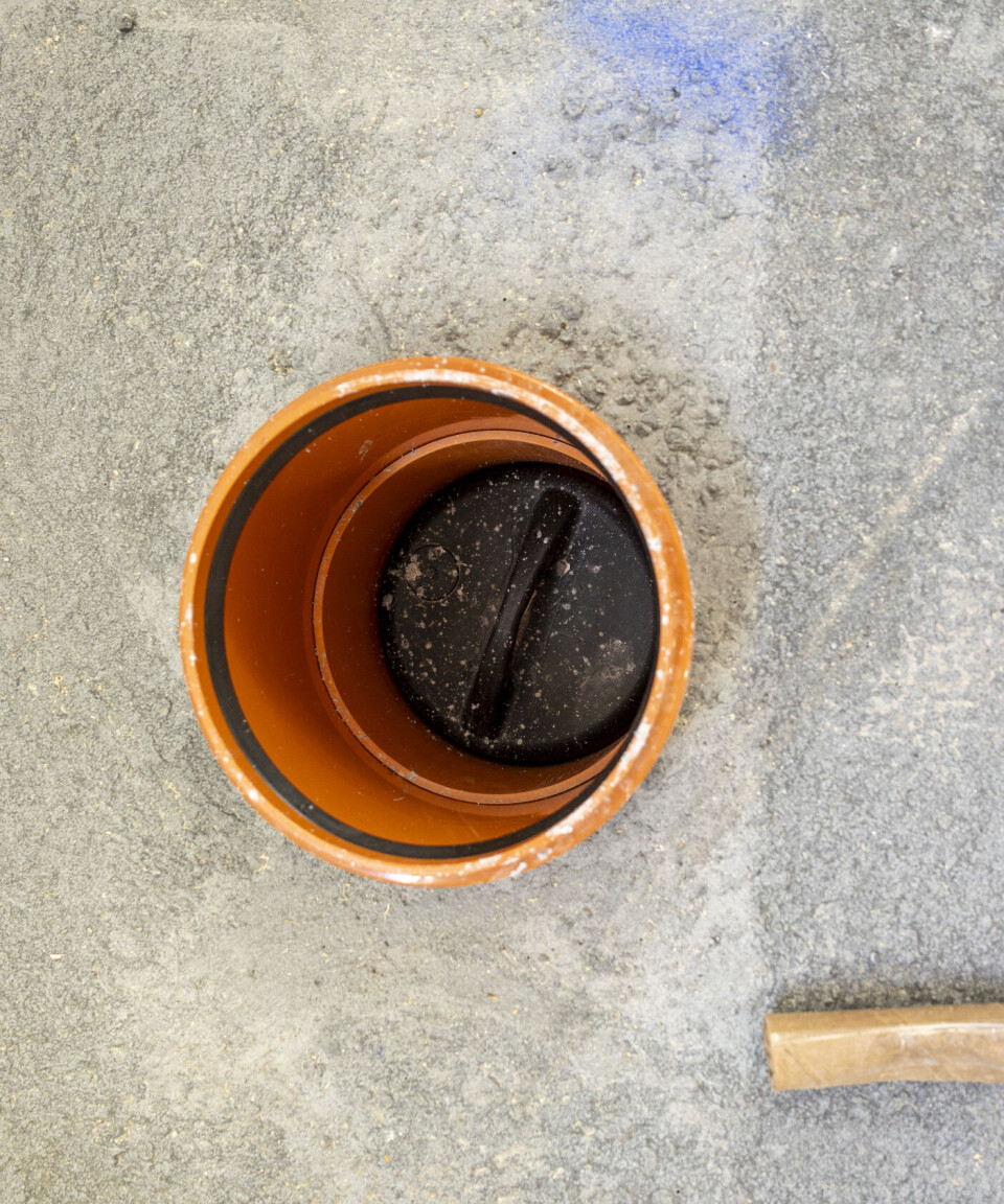 Vakum for gjødselhåndtering.
325 mm rør.